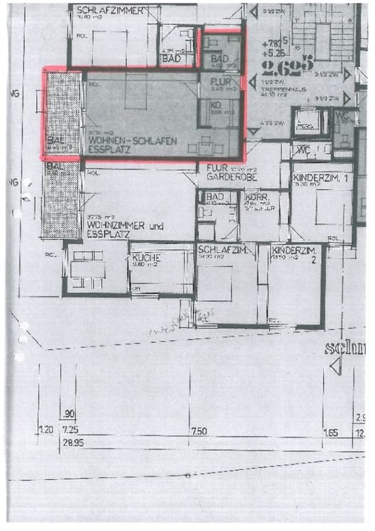 1.5 Zimmer Wohnung mit Balkon 5