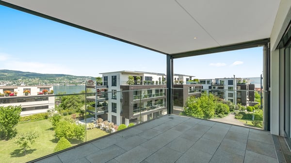 * BANKGEPRÜFT * Stilvolle 4.5 Zimmerwohnung mit zwei Terrassen und Tei 3