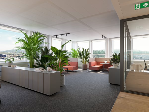 Wo Perspektive Programm ist: 678 - 2000 m2 im Wintower 12