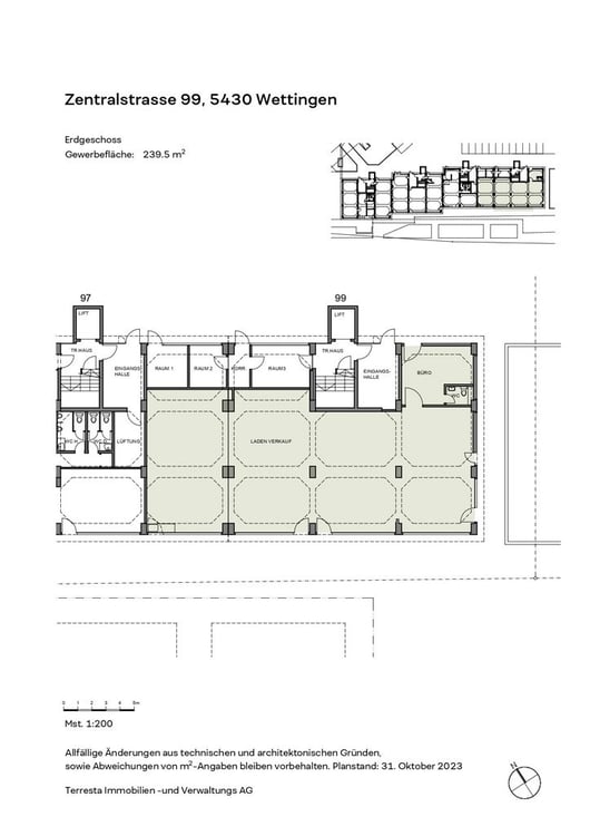 Positionieren Sie sich an zentraler Lage in Wettingen 2