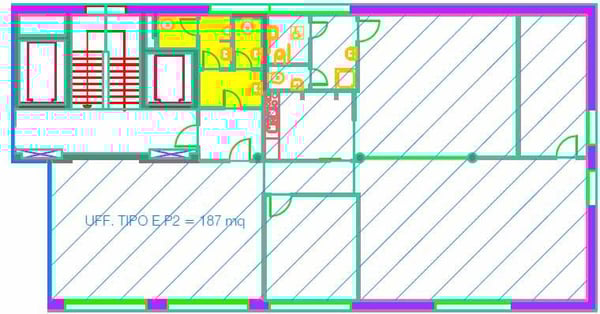 Affittasi da subito uffici con cucina e bagno disabili 15