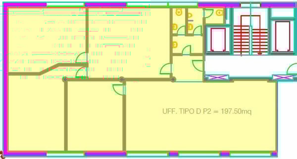 Affittasi da subito in posizione centrale uffici di 230m2 12