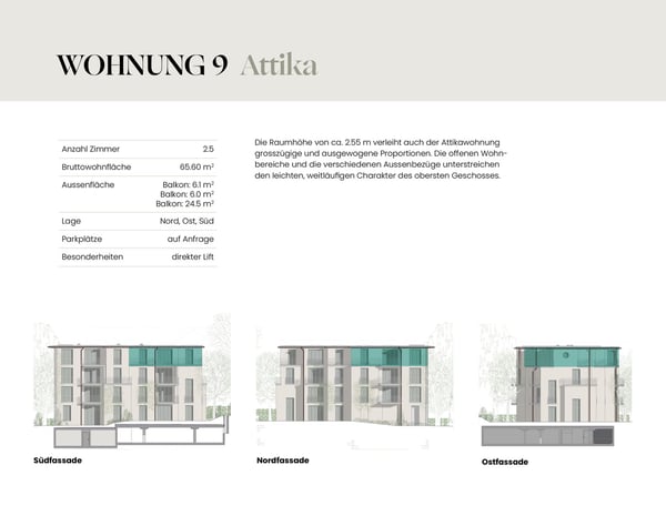 Attika-Neubau-Wohnung mit drei Balkonen und Aussicht in Oberglatt 7