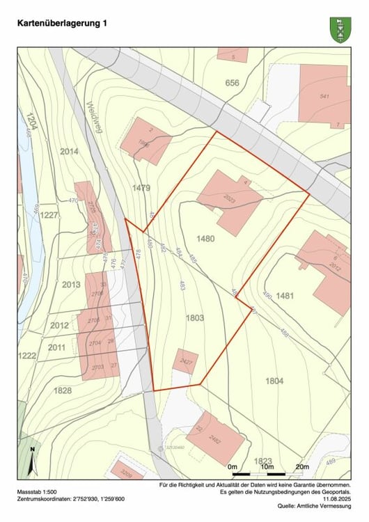 Villa mit Seesicht und mit separatem Bauland an sehr guter Lage. 10