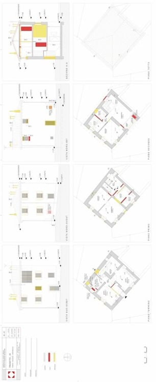 Eck Haus mit Baubewilligung für 2 Wohnungen - Casa d'angolo con concessione edilizia per 2 appartamenti 6