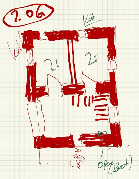 Eck Haus mit Baubewilligung für 2 Wohnungen - Casa d'angolo con concessione edilizia per 2 appartamenti 18