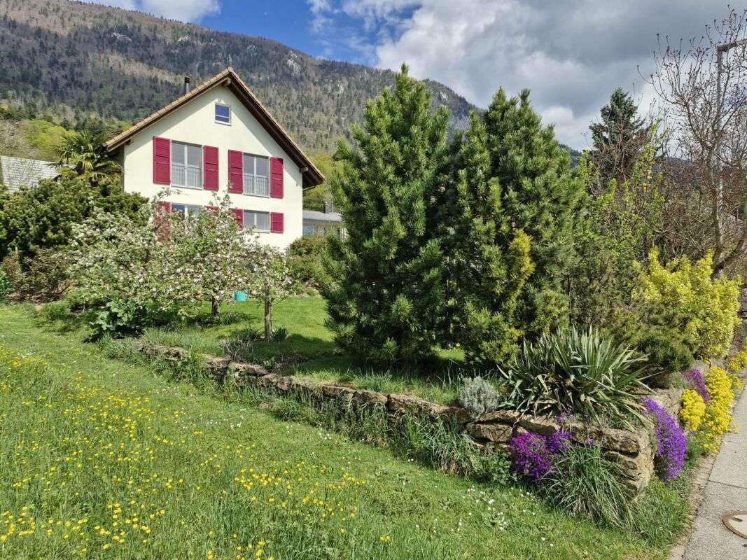Tolles Einfamilienhaus mit windgeschütztem Sitzplatz