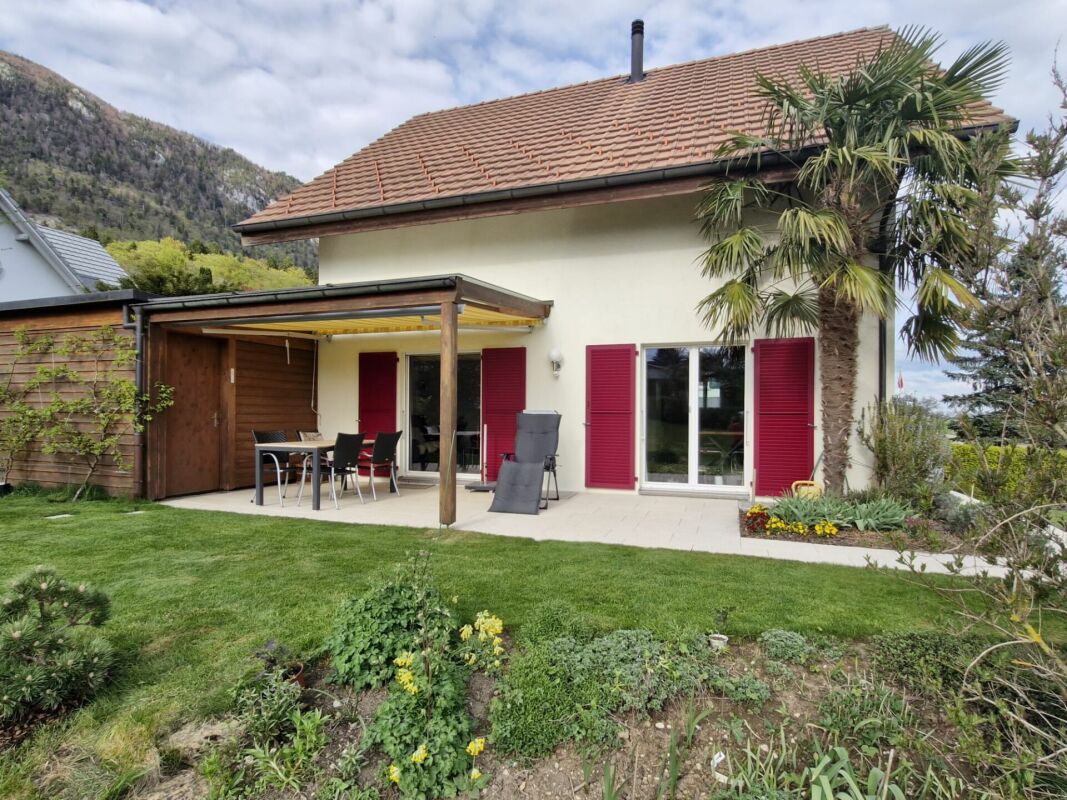 Tolles Einfamilienhaus mit windgeschütztem Sitzplatz