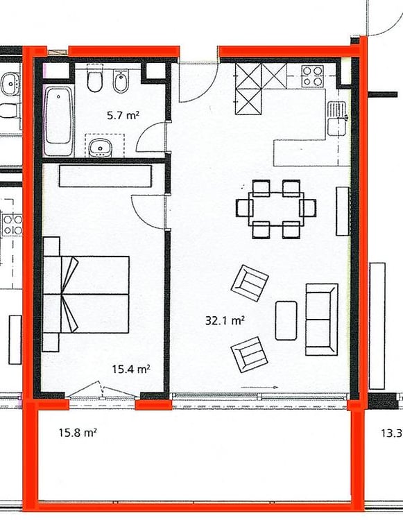 Mendrisio, 1.5 locali con piscina, wellness e parco 13