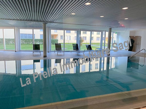 Mendrisio, 1.5 locali con piscina, wellness e parco 2