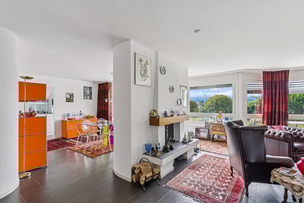 Appartement au rez-de-chaussée avec vue imprenable sur les préalpes 1