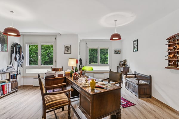 Appartement au rez-de-chaussée avec vue imprenable sur les préalpes 4