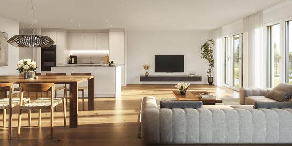 Attraktive Gartenwohnung in Seenähe - Neubauprojekt «Schlossberg» 2