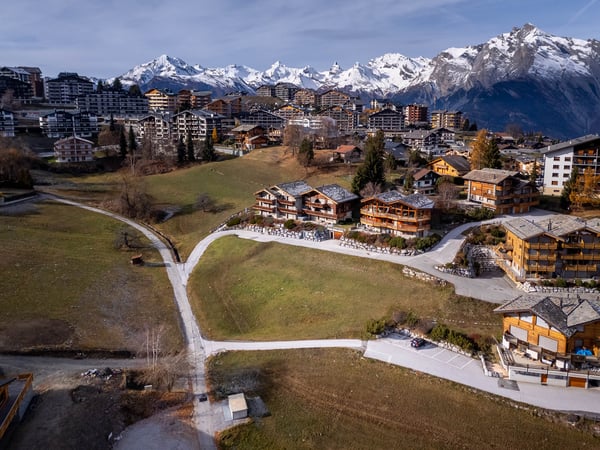 Terrain constructible à Nendaz - Vue panoramique 1