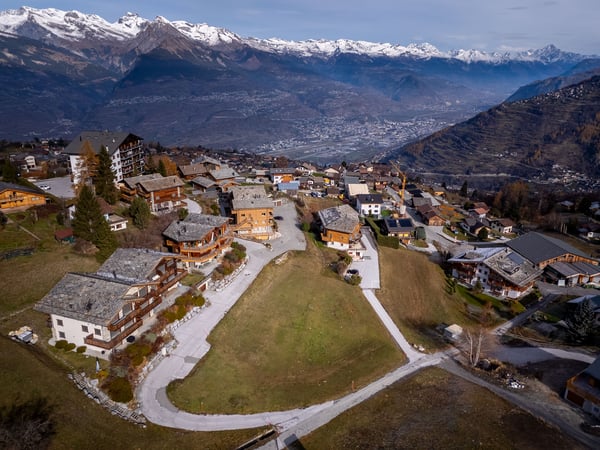 Terrain constructible à Nendaz - Vue panoramique 3