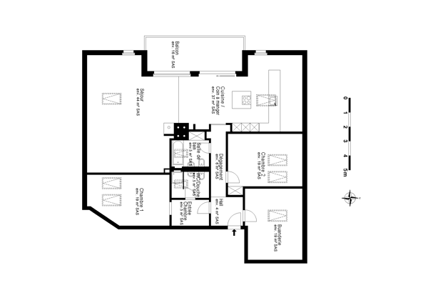 Magnifique appartement dans les combles 12