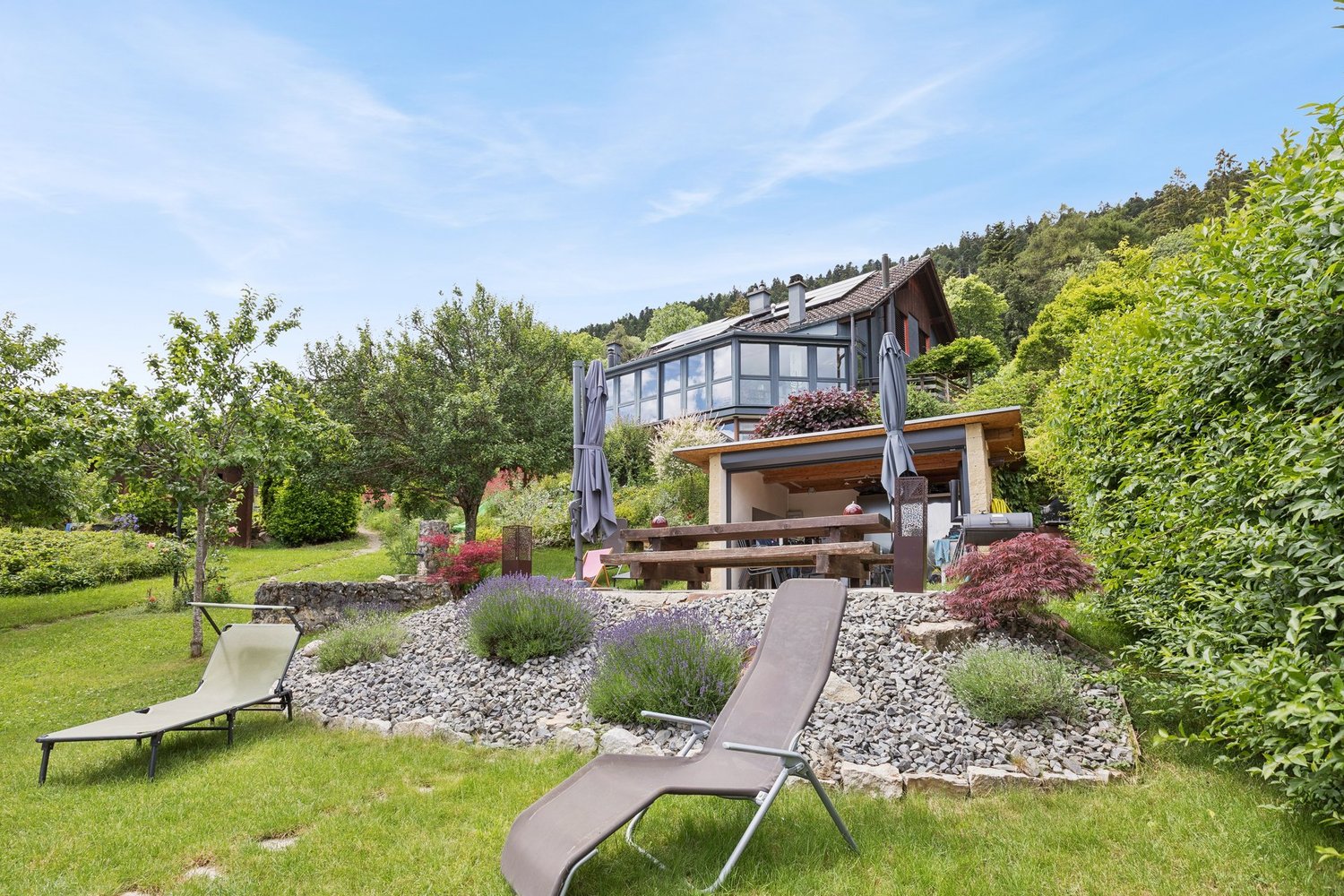 Immobilie in Chézard-st-martin - Spacieuse villa avec vue panoramique et espaces indépendants - Bild 7