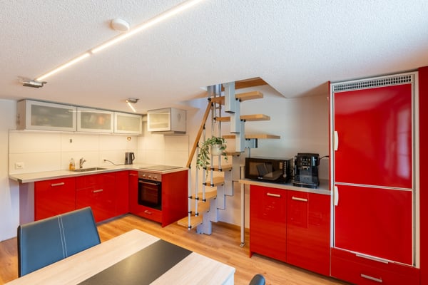 Mehrfamilien-Chalet mit 3 Wohnungen und idyllischer Bergsicht 4