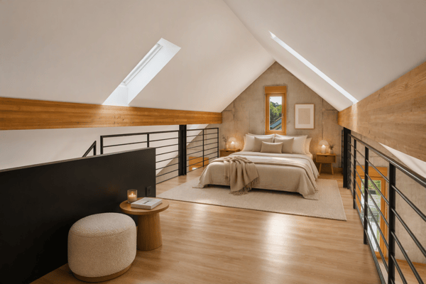 Modernes Dachgeschossloft mit Galerie und Loggia 3