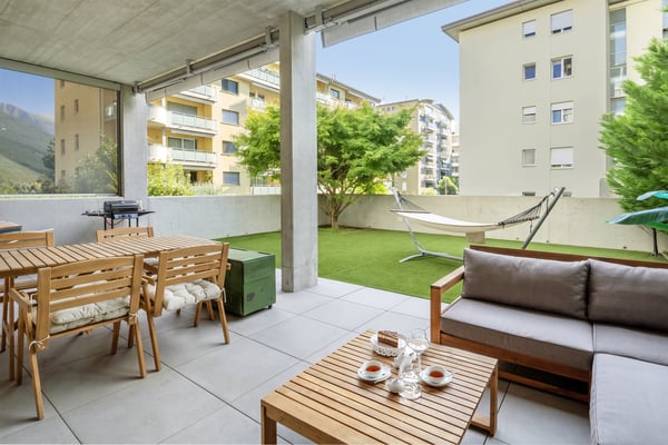 Vivere Locarno: appartamento con terrazza e giardino 1