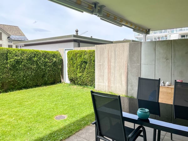 Gemütliche 2.5 Zimmer-Wohnung mit Gartensitzplatz in Einsiedeln 8