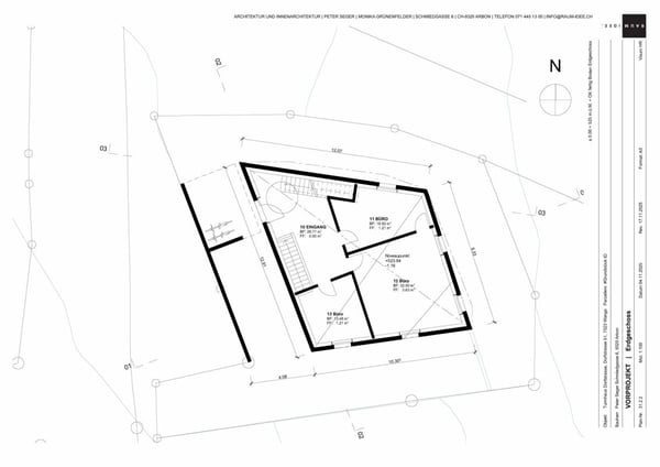 *Projektstudie vorhanden* Attraktives Bauland in der Kernzone von Wangs 11