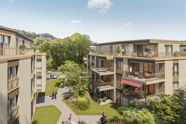 Letzte 1.5-Zimmer Attikawohnung! Rohbau bereits vollendet. 2