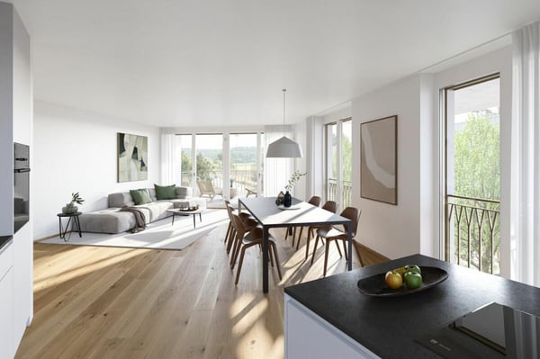 Letzte 1.5-Zimmer Attikawohnung! Rohbau bereits vollendet. 5