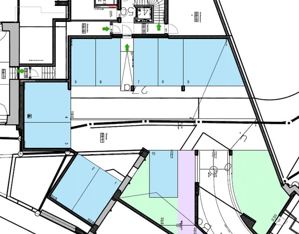 XXL-Einstellhallenplatz Nr. 9 mit direktem Zugang zum Fortyseven 3