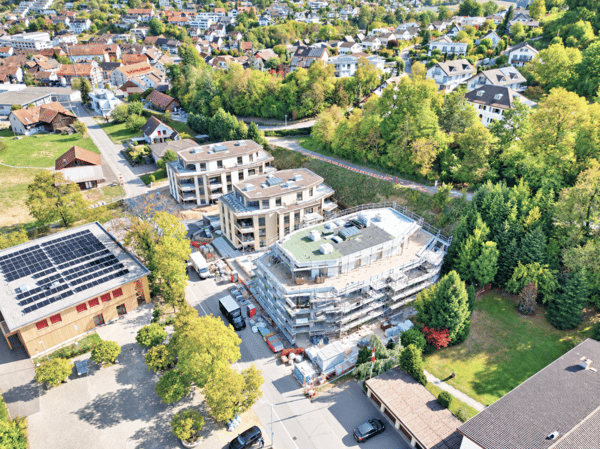 Exklusive Neubau-Attikawohnung mit Weitsicht inklusive zwei Parkplätze 2