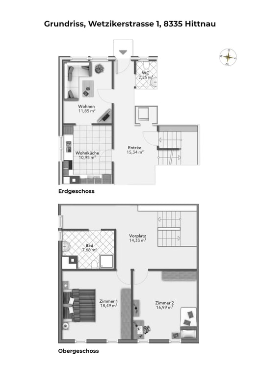 Erstbezug mit Hausgefühl, sanierte 3.5 Zimmer Maisonettewohnung mit Sitzplatz 16