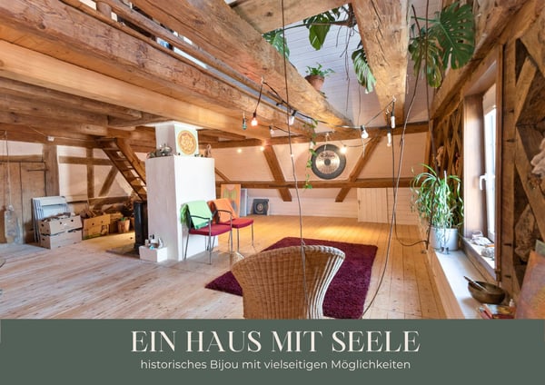 Ein Haus mit Seele – historisches Bijou mit vielseitigen Möglichkeiten 1