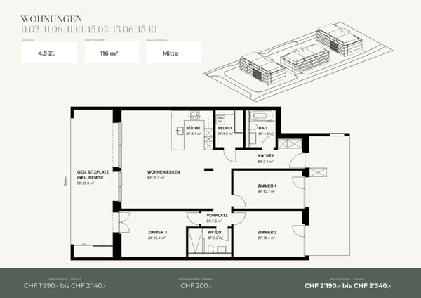 Ihr neues Zuhause in Niederuzwil - 4.5-Zimmer-Neubauwohnungen 4