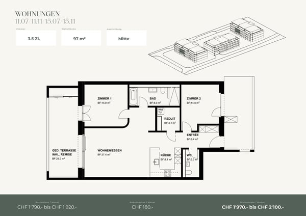 Ihr neues Zuhause in Niederuzwil - 3.5-Zimmer-Neubauwohnungen 3
