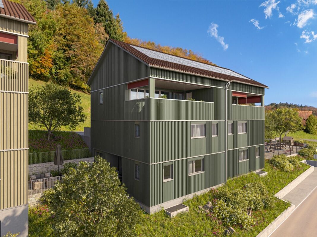Einfamilienhaus mit Panoramadachgeschoss