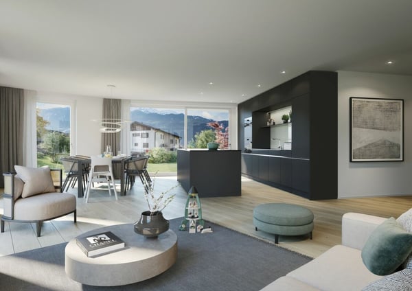 Exklusive Gartenwohnung mit viel Privatsphäre - 5.5 Zimmer in Trimmis 7