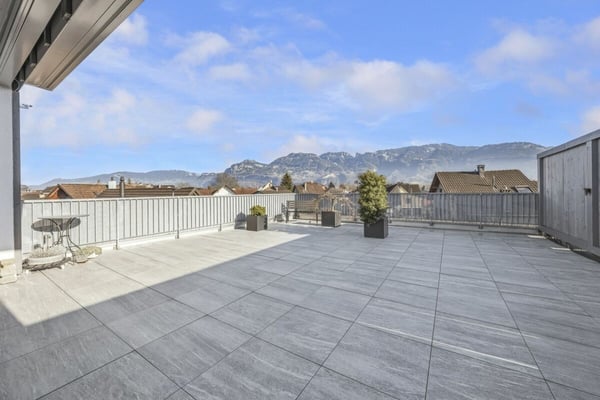 Stilvolle Attikawohnung mit riesiger Terrasse und einmaliger Aussicht in Diepoldsau 2