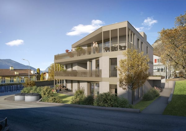 Exklusive Gartenwohnung mit viel Privatsphäre - 5.5 Zimmer in Trimmis 6