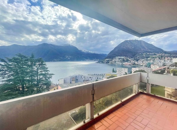 1.5 locali con splendida vista lago a Lugano 6