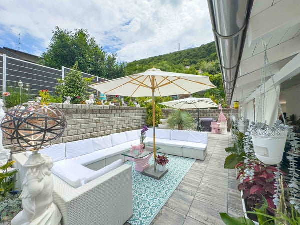 Casa con grande giardino a Figino a poca distanza dal lago 8