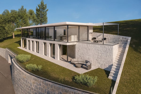 Terreno edificabile vista lago con licenza a Neggio 2