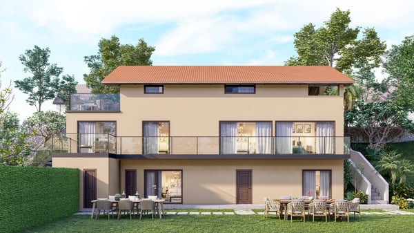 Appartamento 1 locali con giardino ad Agno 6