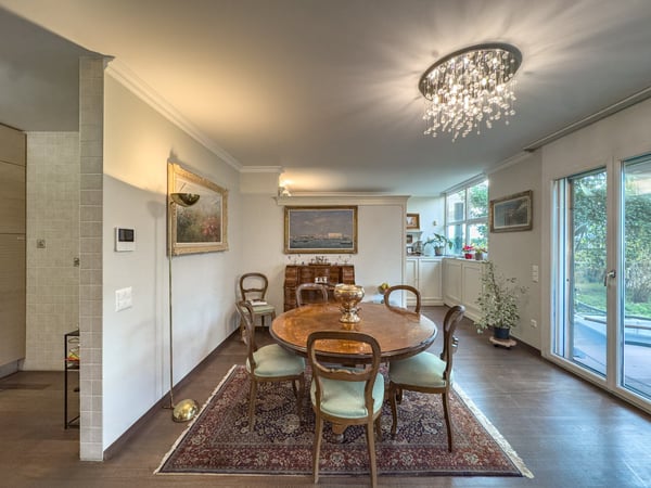 Appartamento vista lago con giardino a Bissone 3