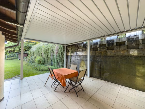 Casa 1.5 locali con giardino a Porza 4