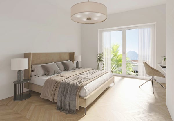 Magnifico duplex 1.5 locali con giardino a Castagnola 2