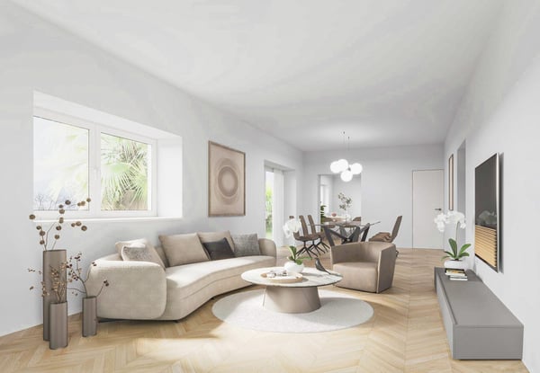 Magnifico duplex 1.5 locali con giardino a Castagnola 1