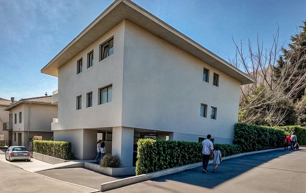 Appartamento con giardino in costruzione a Rivera 6