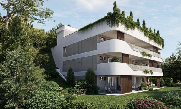 Nuovo appartamento vista lago con giardino a Capolago 5