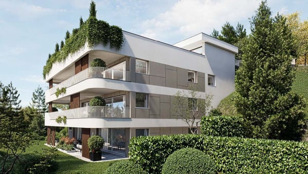 Nuovo appartamento vista lago con giardino a Capolago 7