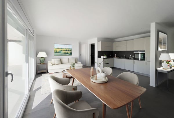 1.5 locali con ampio giardino a Caslano 1